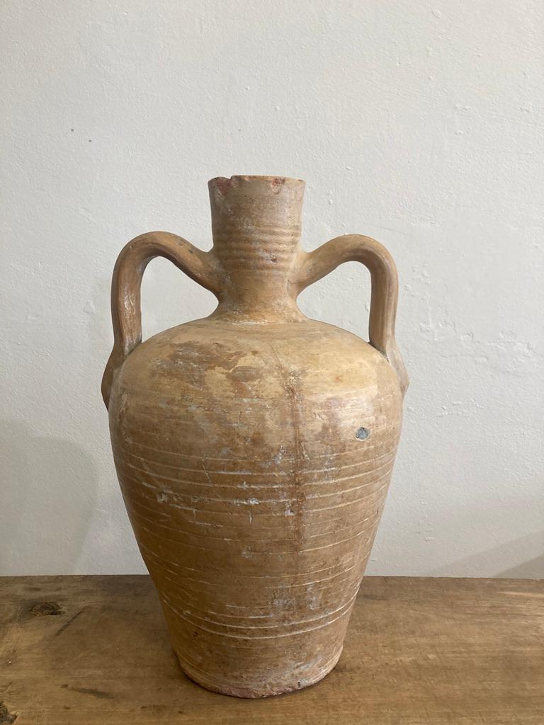 Mud Jar aus Steingut Mitte XX (Rustikal) im Angebot