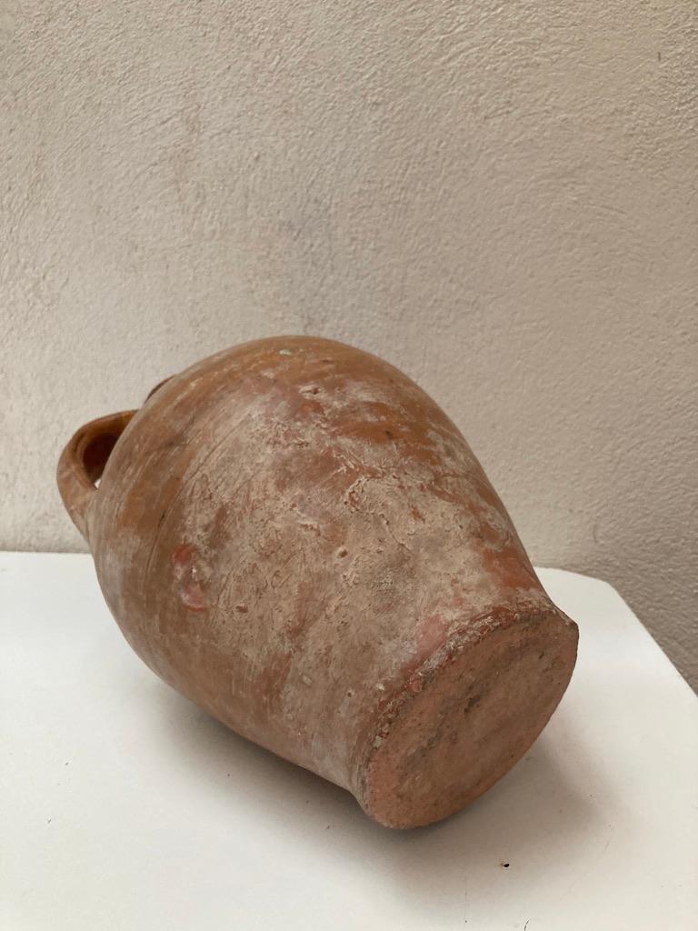 Mud Jar aus Steingut Mitte des 20. (Spanisch) im Angebot