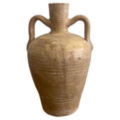Vaso di fango in terracotta metà XX