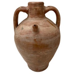 Vaso di fango in terracotta metà del 20° secolo