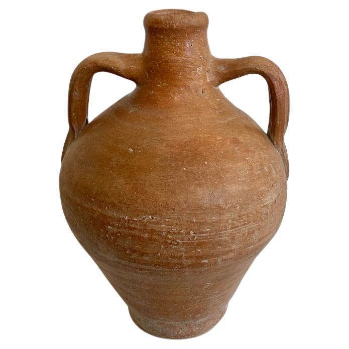 Vaso di fango in terracotta metà del 20° secolo