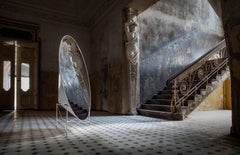 Espejo elíptico Mudu, diseñado por Heima