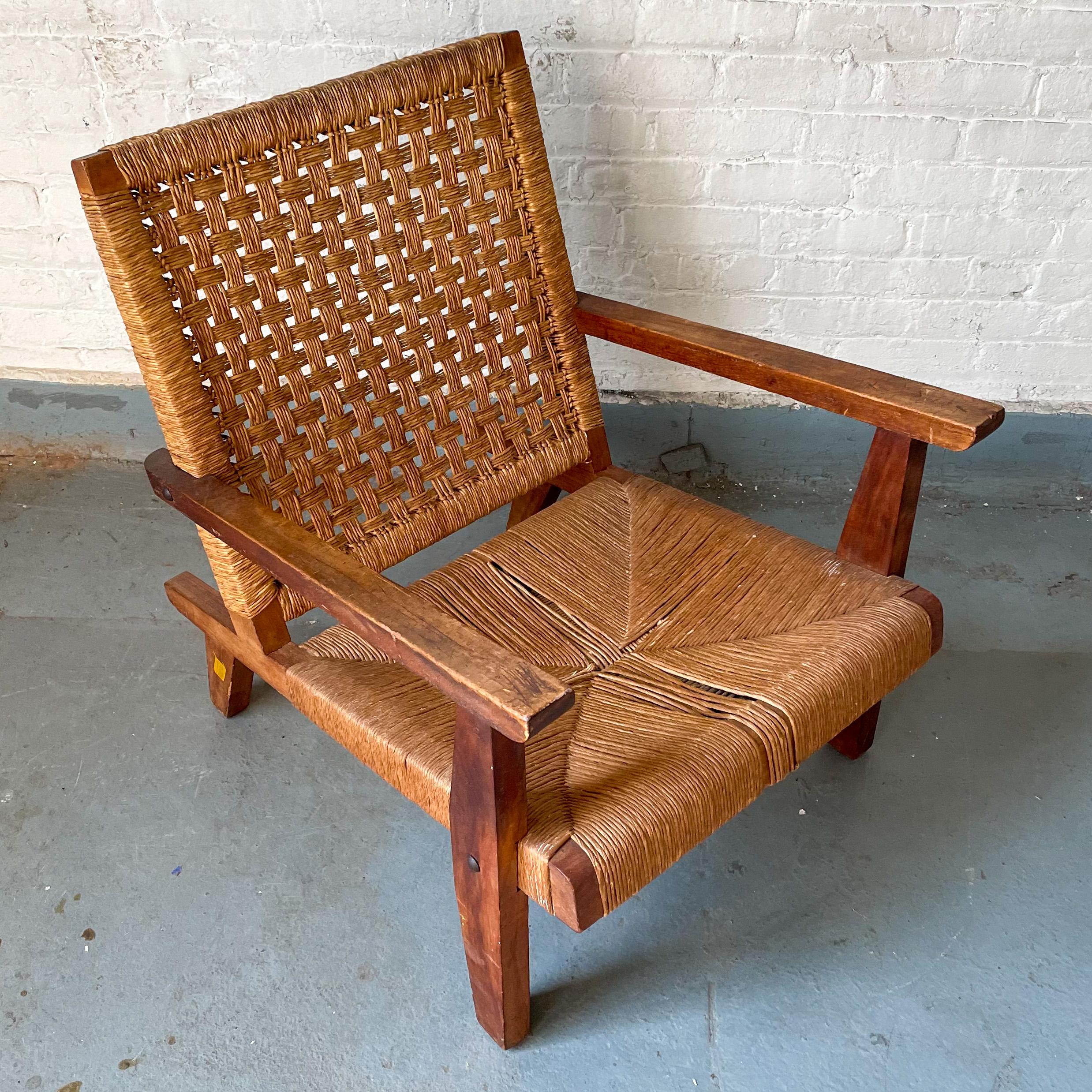 Mid-Century Modern Muebles Austin Knock-Down Lounge Chair For Sale
