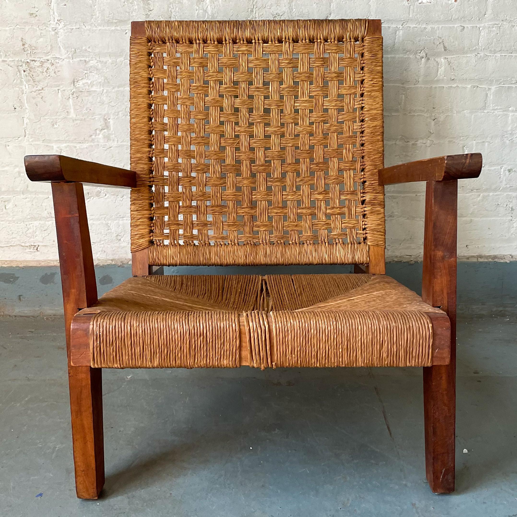 Mexican Muebles Austin Knock-Down Lounge Chair For Sale