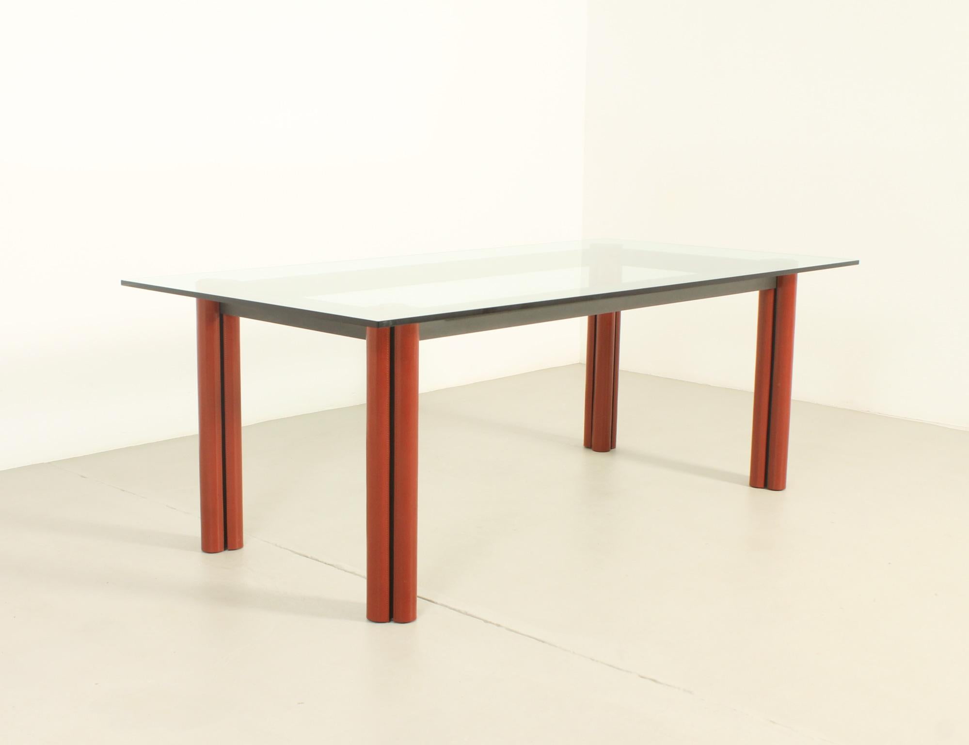 Post-Modern Mugello Dining Table by Giotto Stoppino and Lodovico Acerbis, Italy, 1987 For Sale