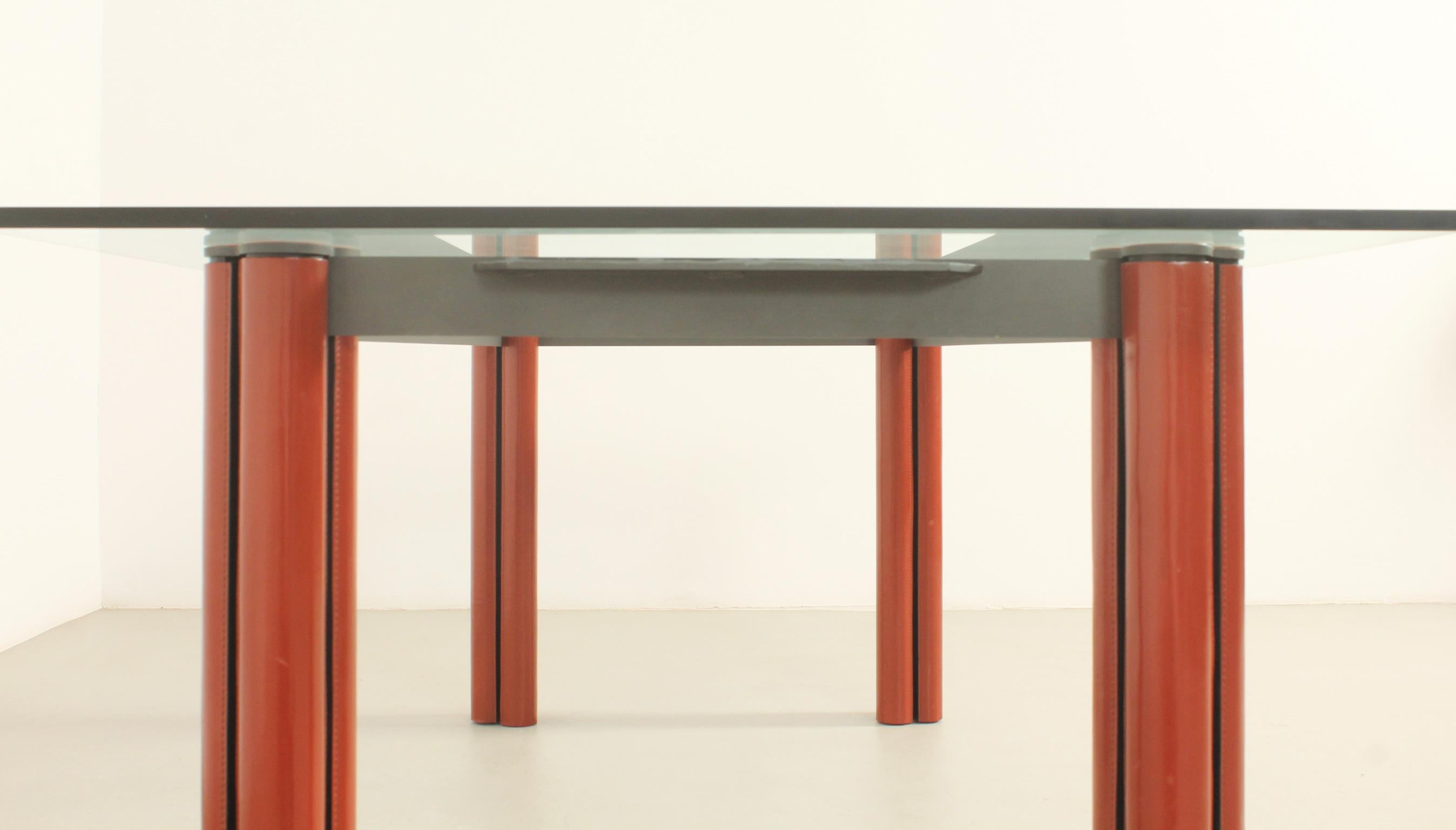 Late 20th Century Mugello Dining Table by Giotto Stoppino and Lodovico Acerbis, Italy, 1987 For Sale