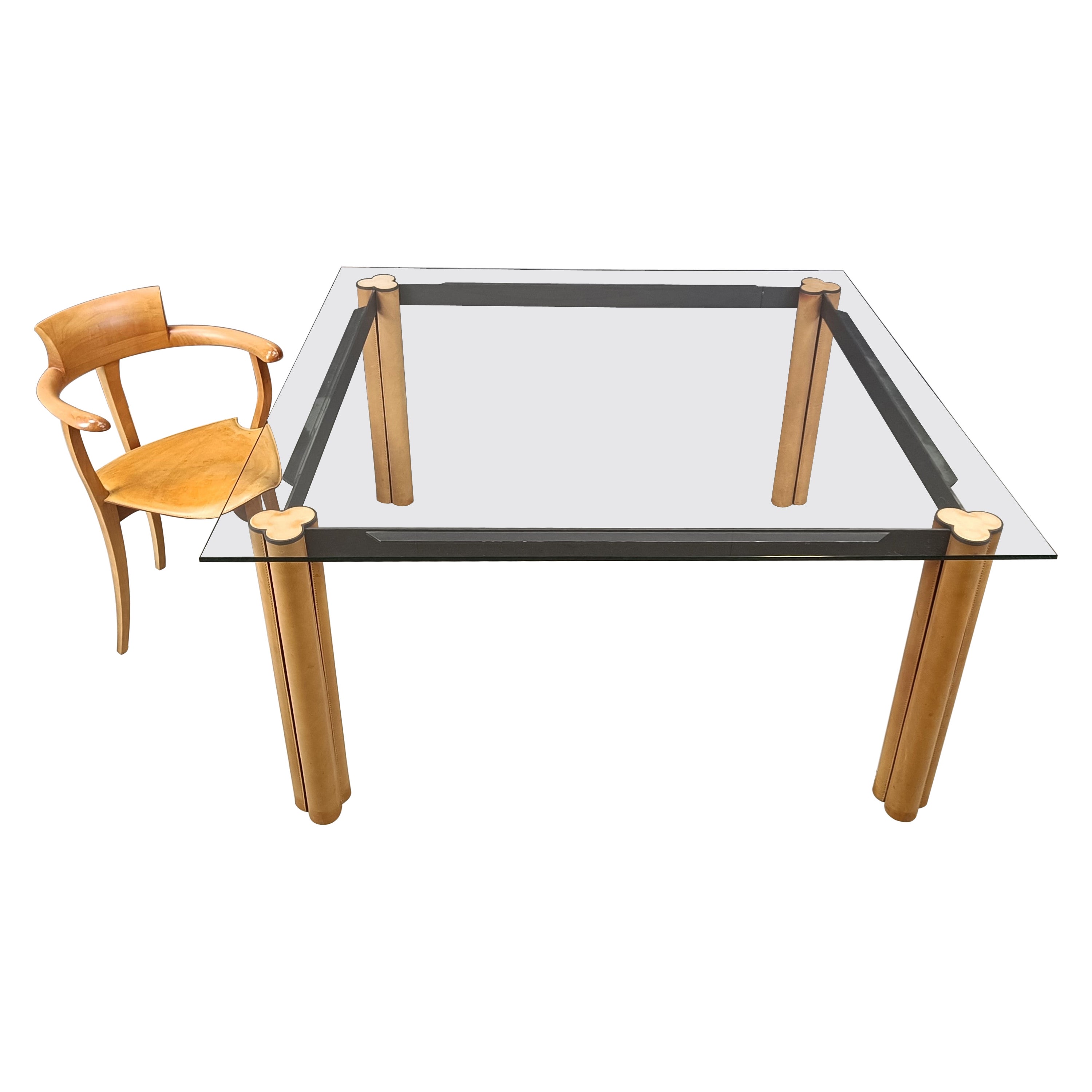 Mugello Dining Table by Giotto Stoppino and Lodovico Acerbis, Italy, 1987