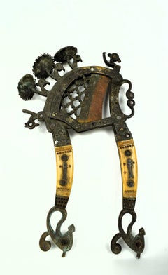 Mughal Indian Betel Nut Cutter, Mid 19th Century