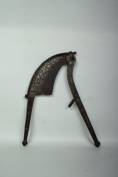 Mughal Indian Betel Nut Cutter, Mid 19th Century
