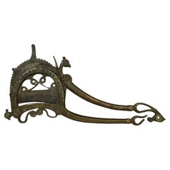 Used Mughal Indian Betel Nut Cutter, Mid 19th Century