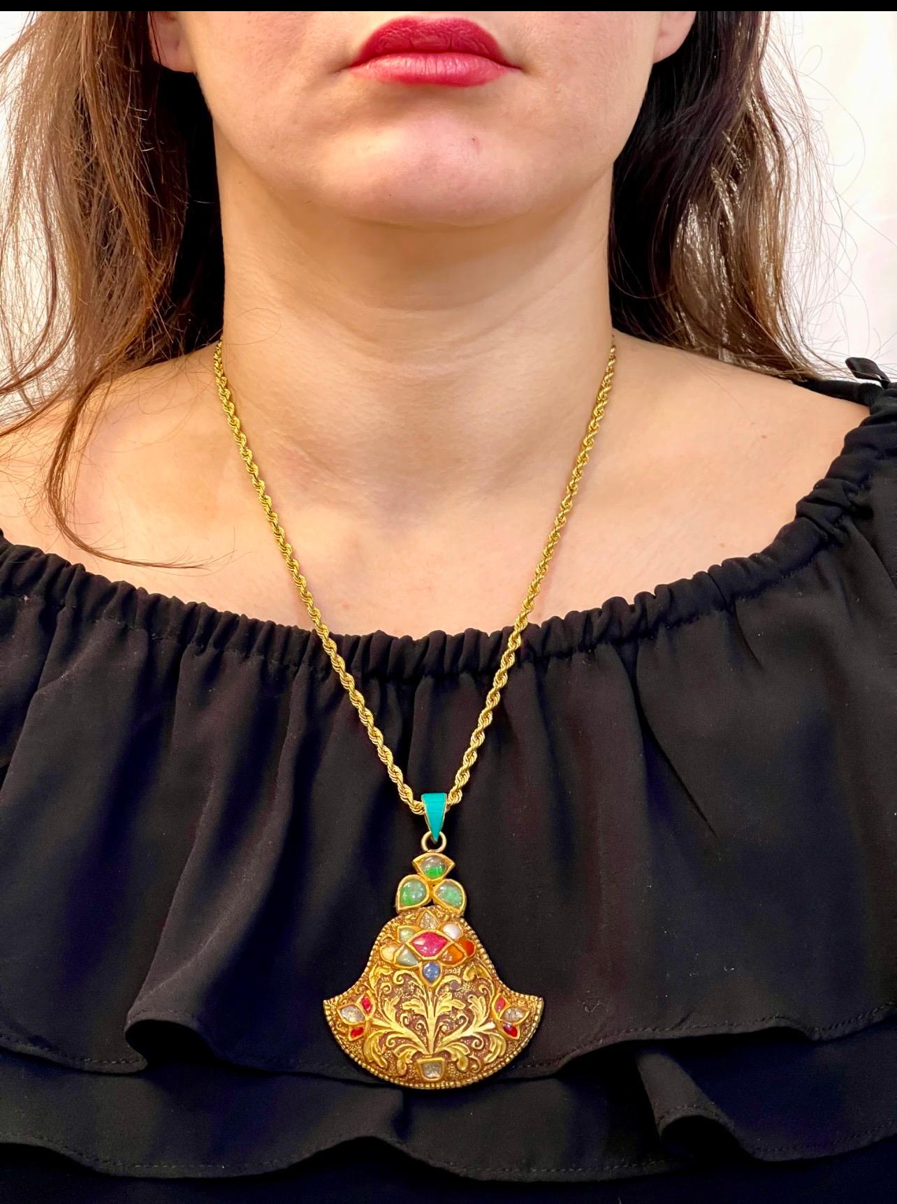 navaratna diamond necklace