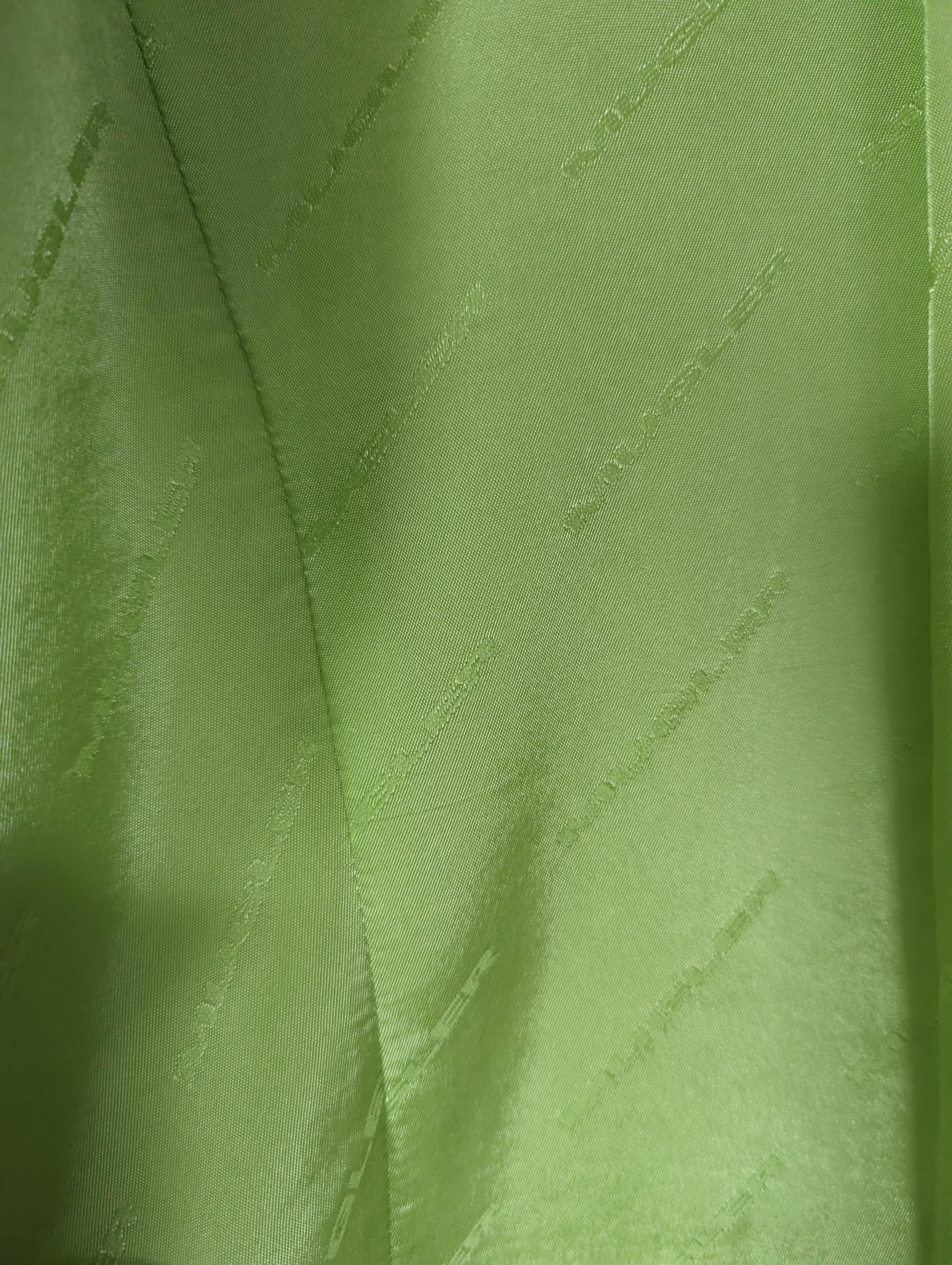 Mugler Acid Green Jacket  with its iconic shape For Sale 4