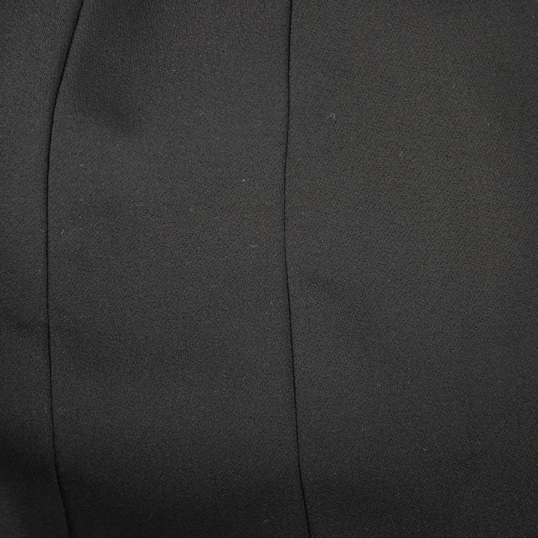 Mugler Vestido negro recortado hasta la rodilla Talla M en Bueno estado para la venta en London, GB