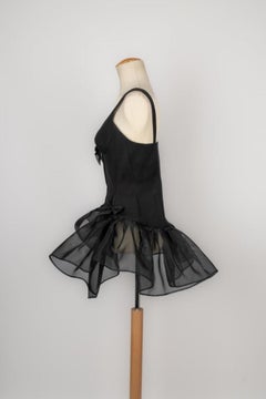 Mugler Black Tutu Dress, 1990s