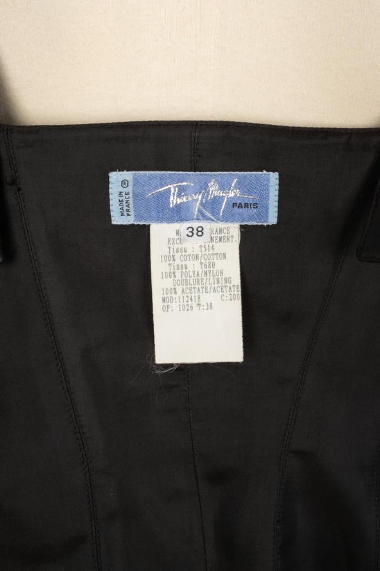 Mugler Black Tutu Dress, 1990s For Sale 4