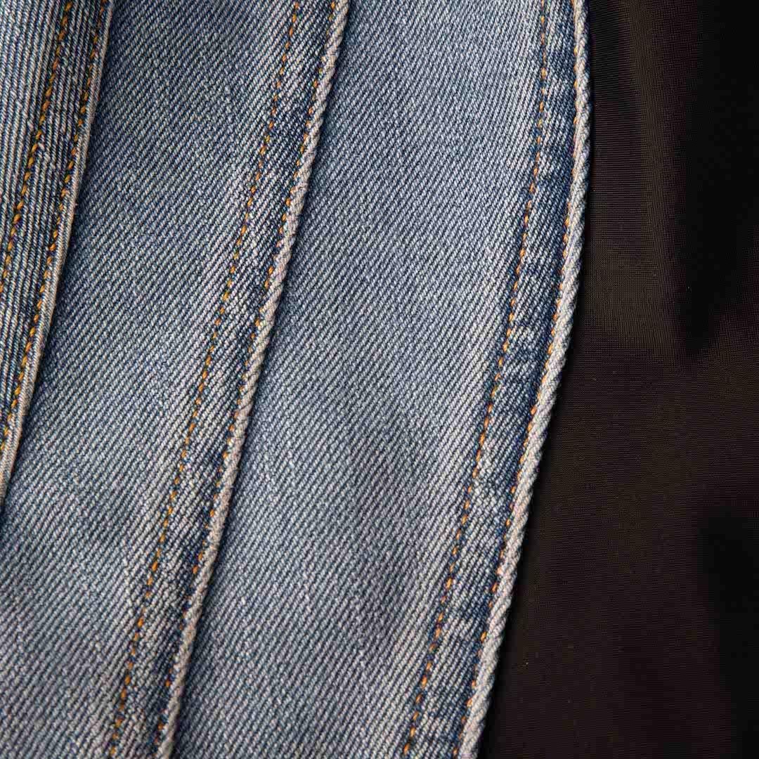 Women's Mugler Blue Denim Spiral Jeans Size S