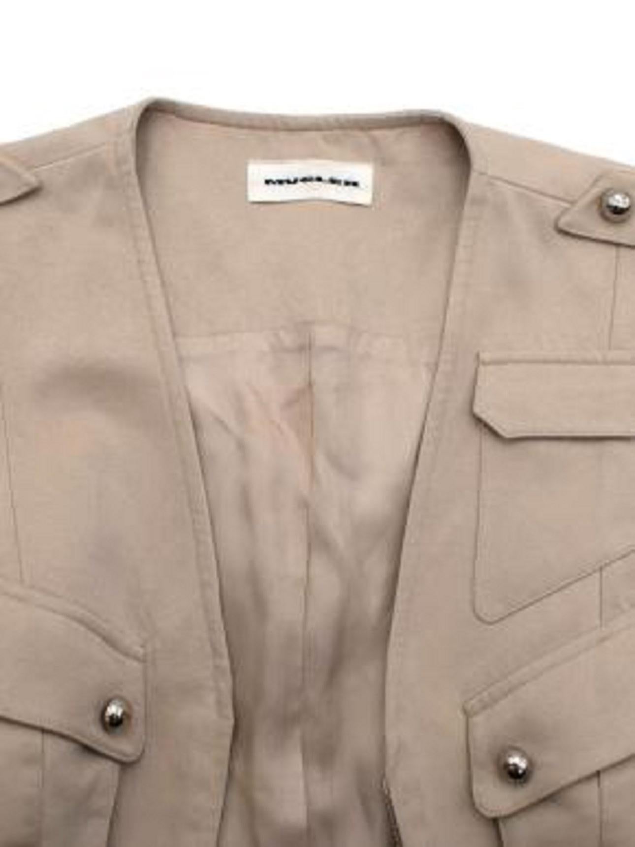 safari jacket short sleeve