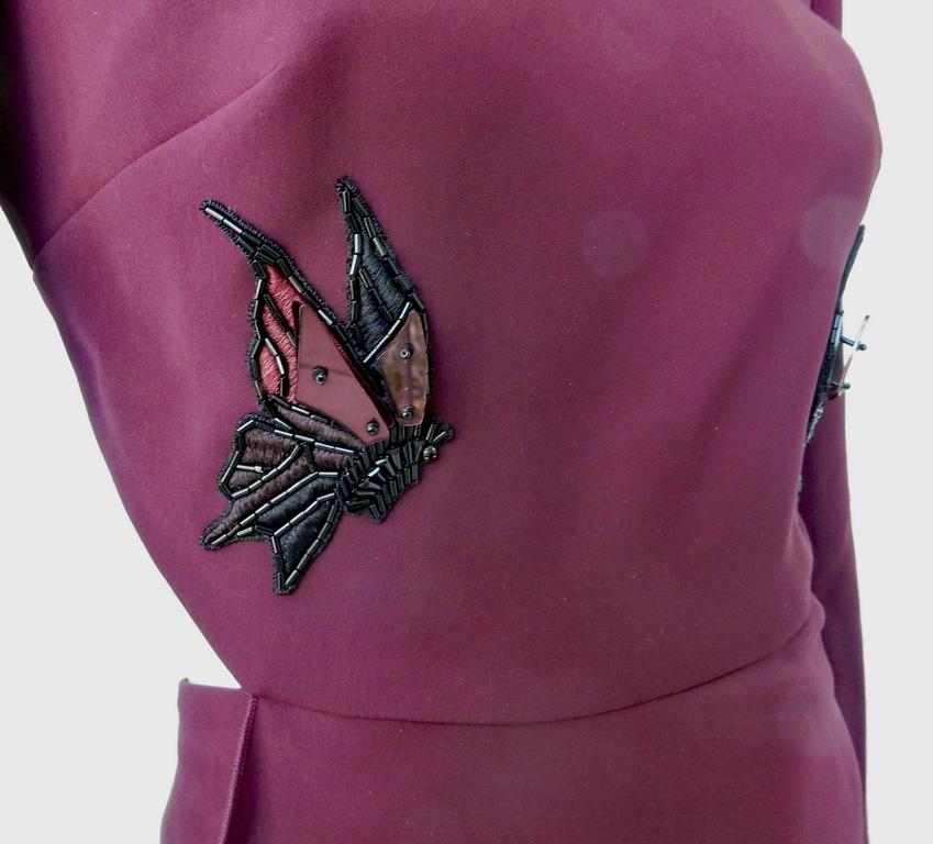 Mugler Entrance Maker Butterfly Gown w/ Open Back (robe papillon à dos ouvert)  Nouveau ! Pour femmes en vente