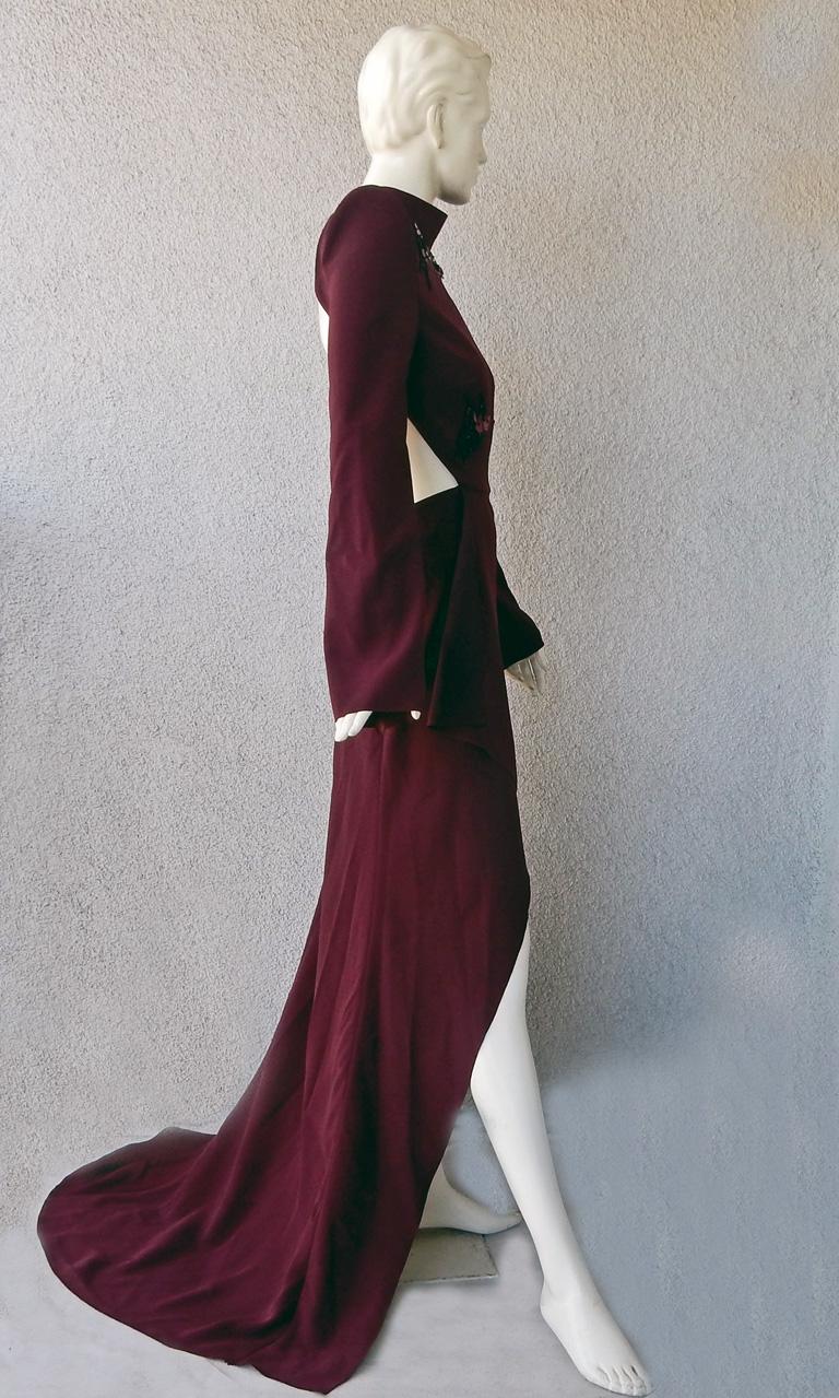 Mugler Entrance Maker Butterfly Gown w/ Open Back (robe papillon à dos ouvert)  Nouveau ! en vente 1