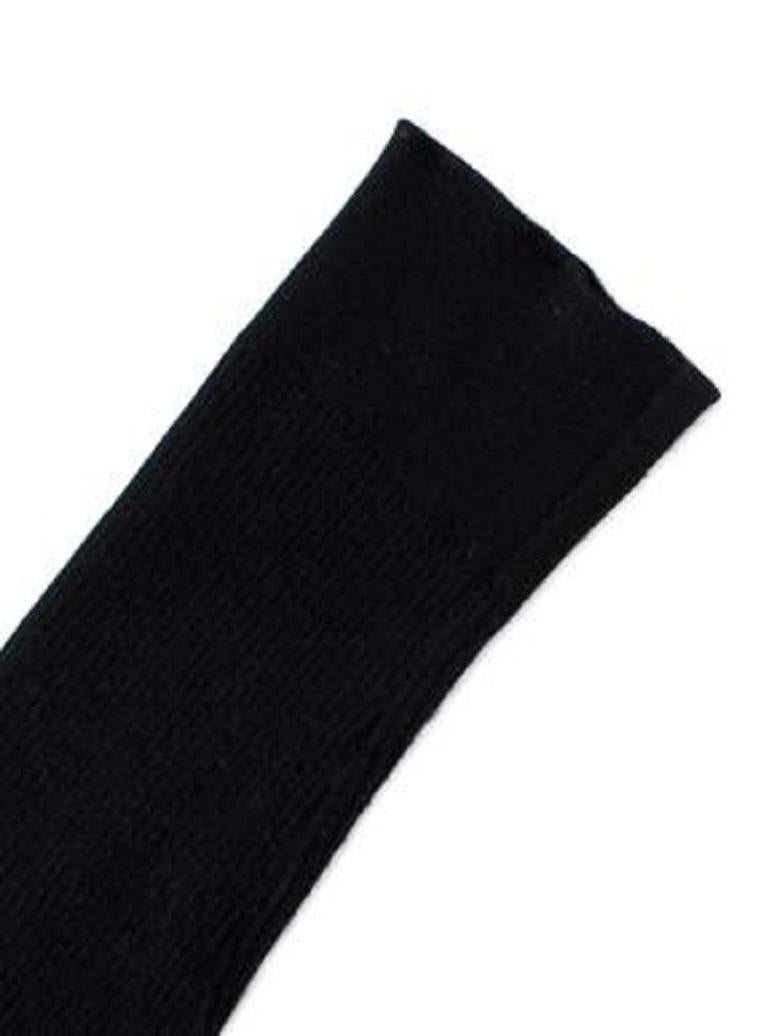 Mugler Eyelet Detail Black Ribbed Knit Top For Sale 1