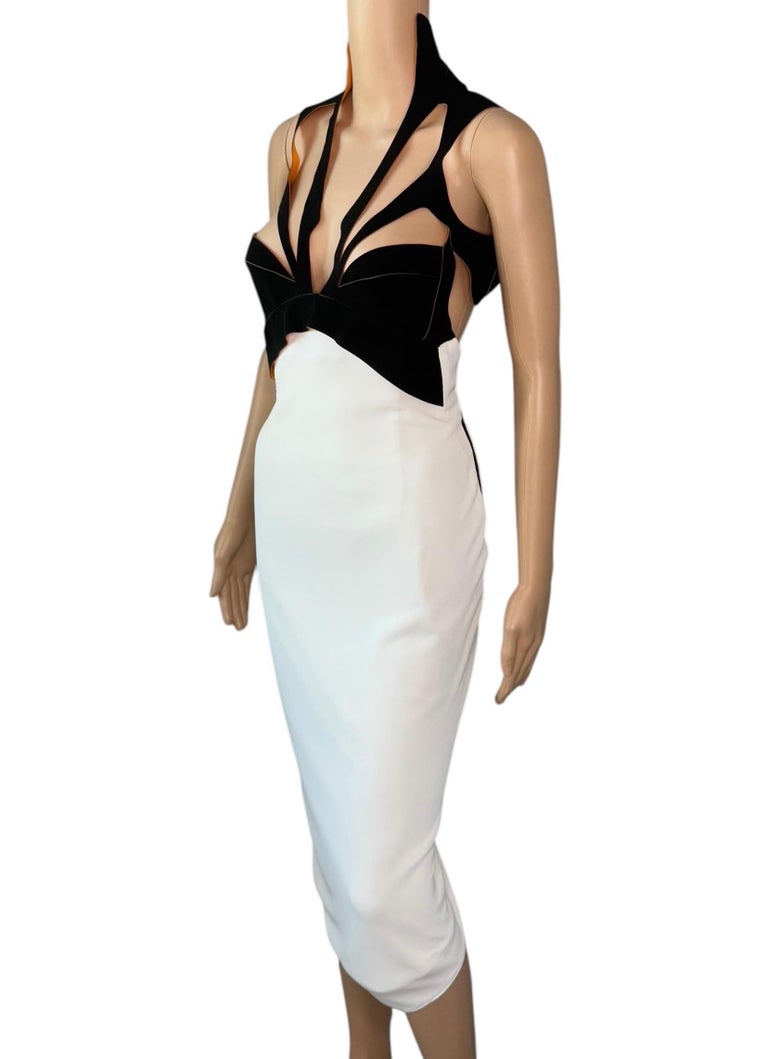 sachin and babi light blue dress Bustier corset backless glitter dress midi – La Novale Atelier main image 0