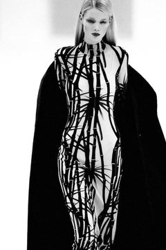 MUGLER FW 1998 Lingerie Revisited Gown Sheer Iconic Dress