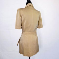 Mugler short-sleeved safari-style jacket from the 1990s/2000s