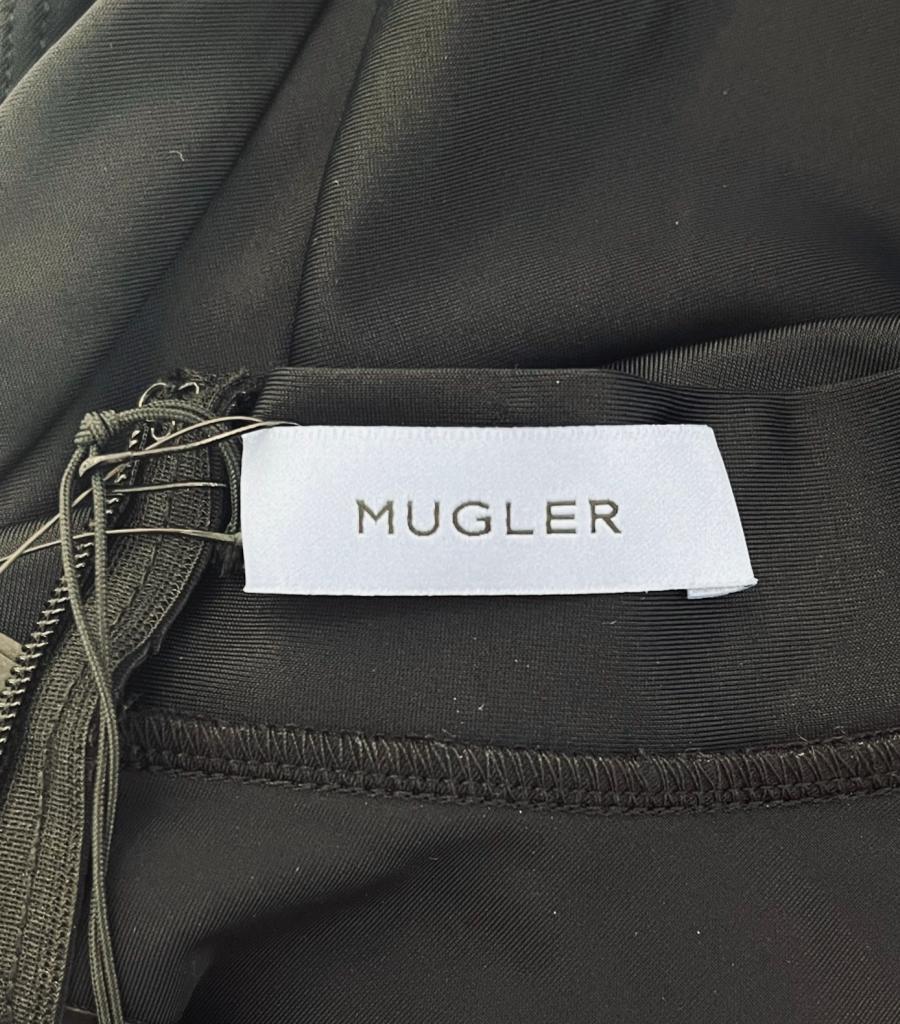 Mugler Illusion Neckline Bodysuit 4