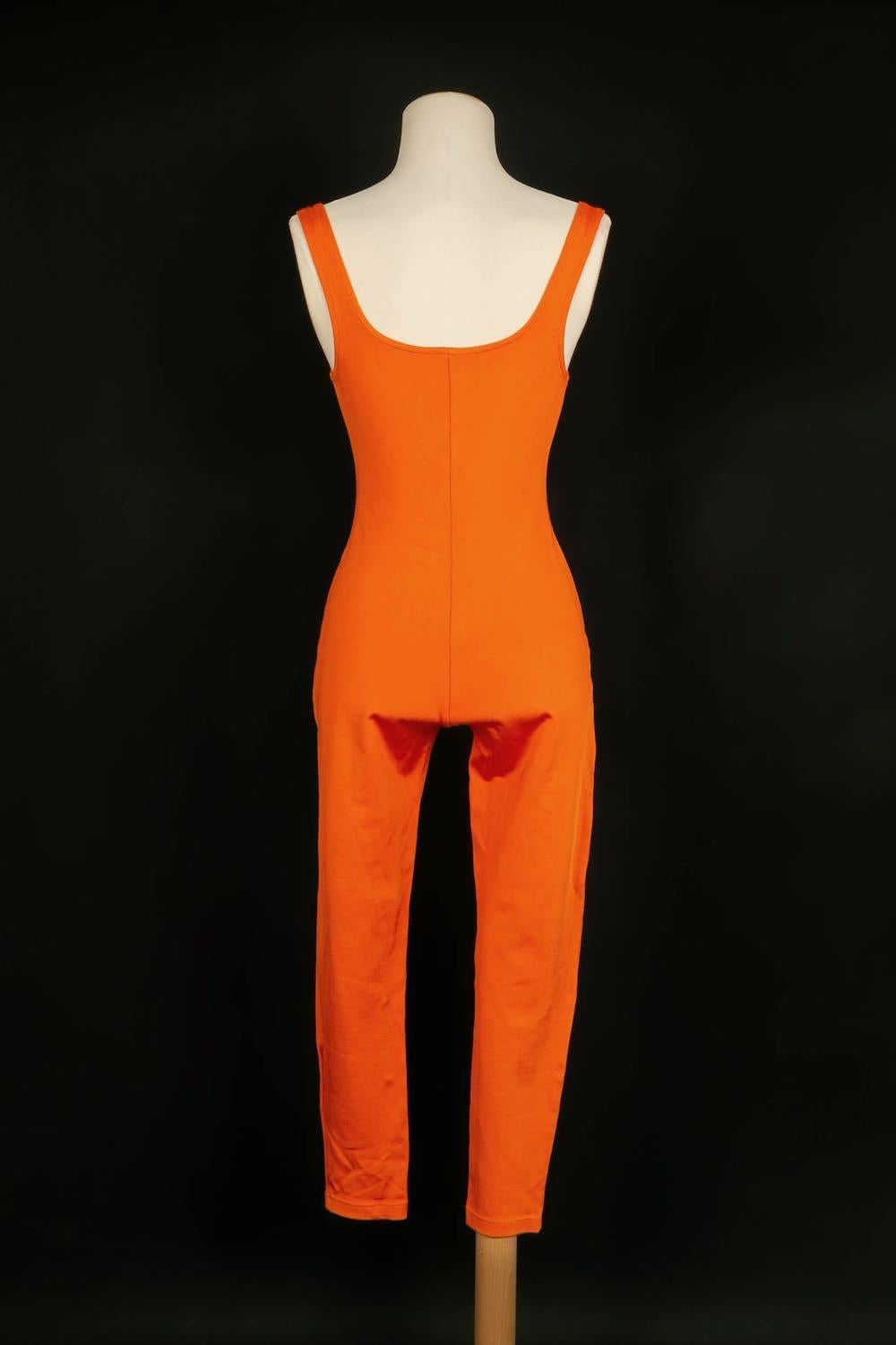 Orange Combinaison Mugler en vente