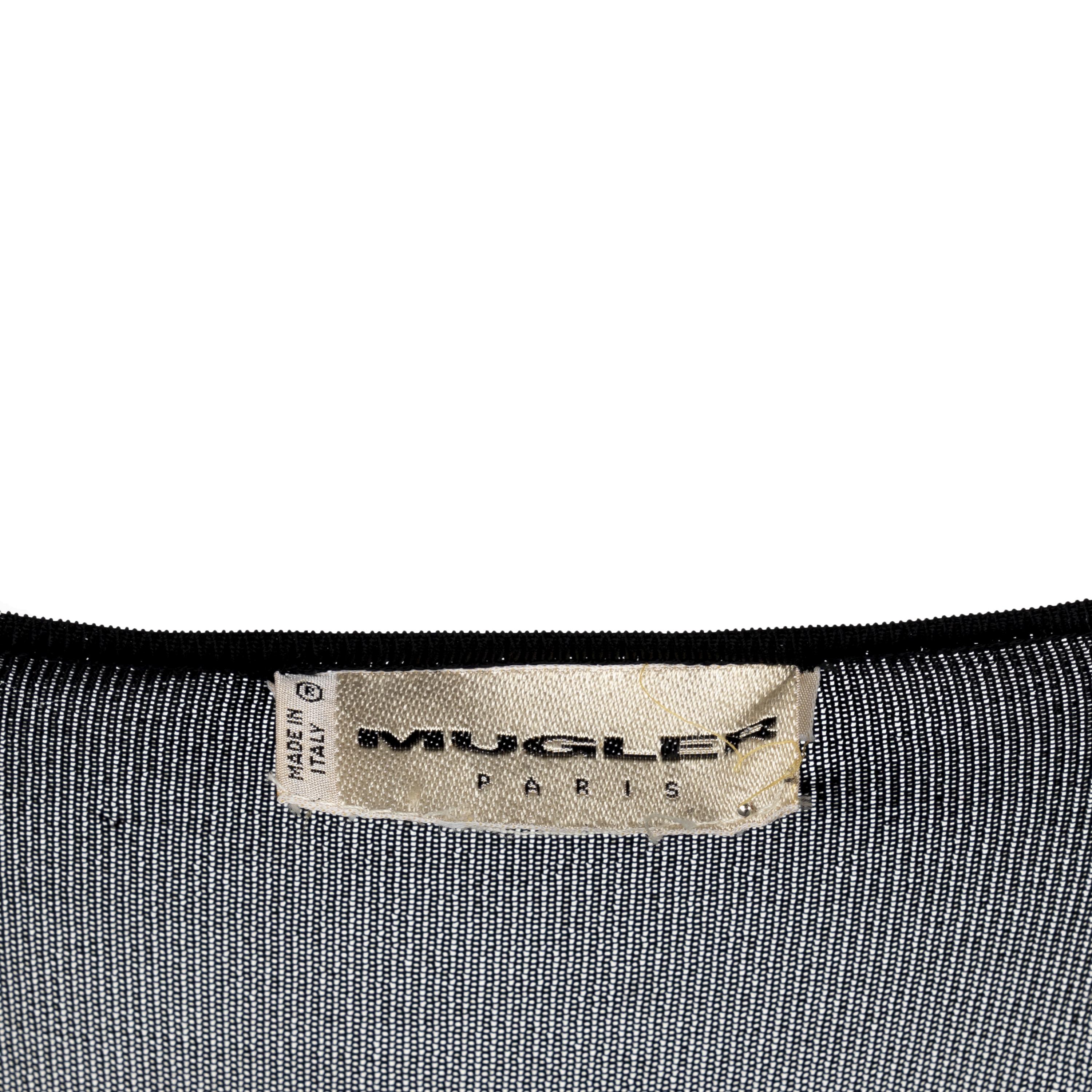 Mugler Mesh Long Dress - '90s For Sale 3
