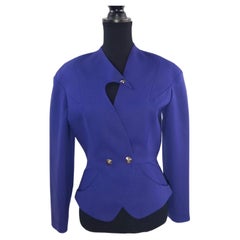 Mugler par Thierry Mugler purple short jacket, vintage 1990s