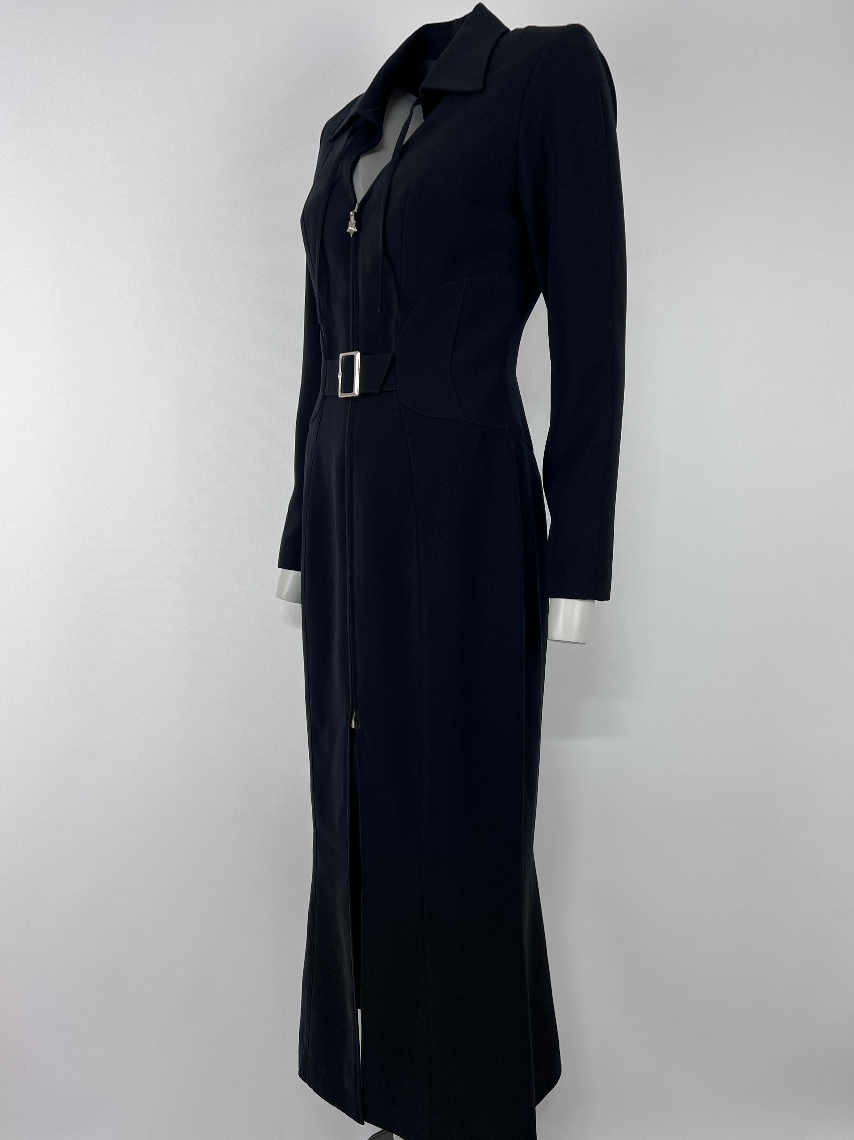 MUGLER Robe longue, The S.S. France, taille S Pour femmes en vente