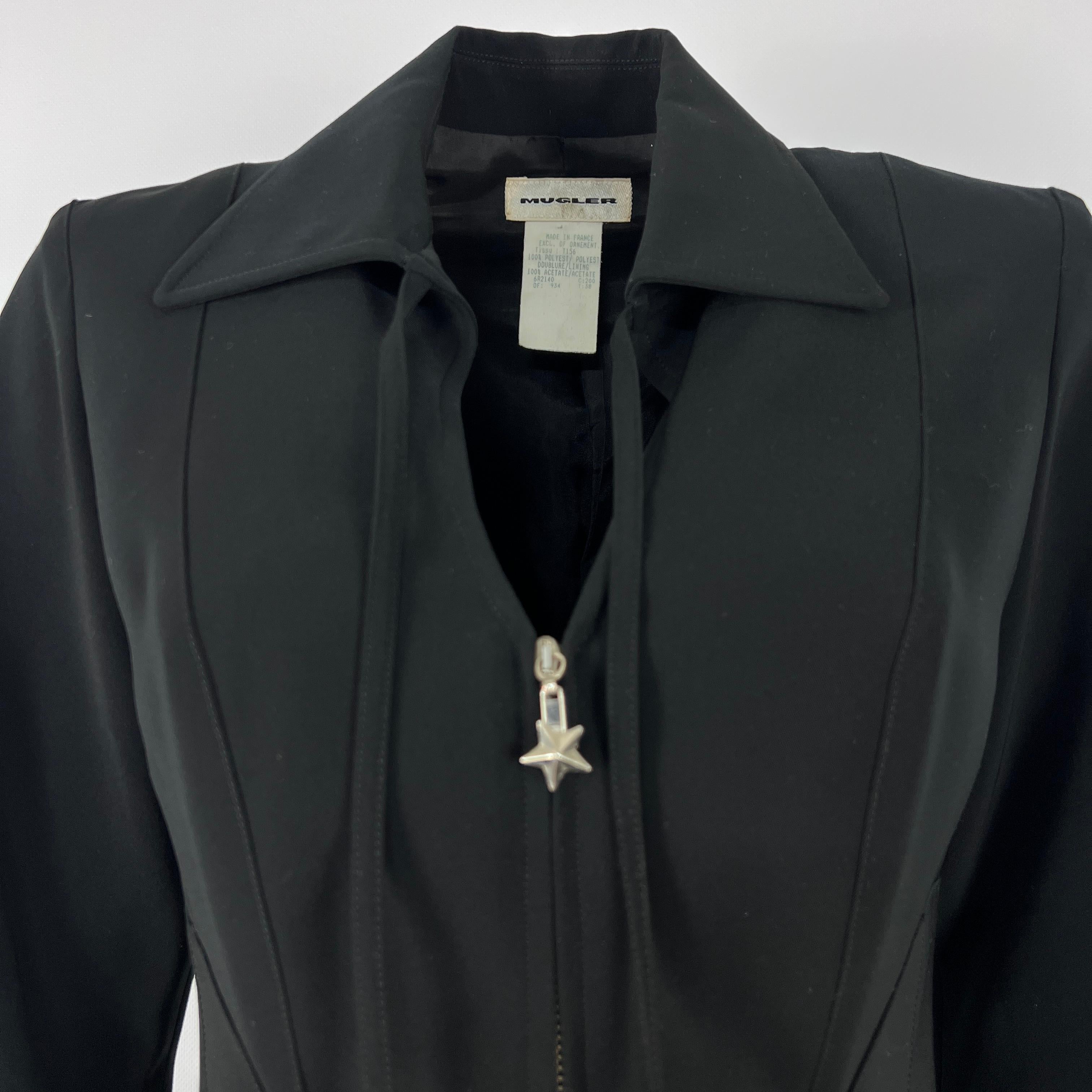 MUGLER Robe longue, The S.S. France, taille S en vente 2
