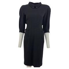 MUGLER Robe Noir, taille S