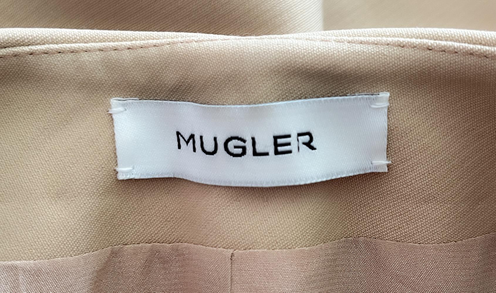 MUGLER Giacca cropped con bolero scultoreo SS 2012 In condizioni buone in vendita a Berlin, BE