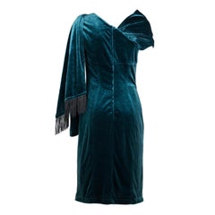 Mugler Velvet Dress
