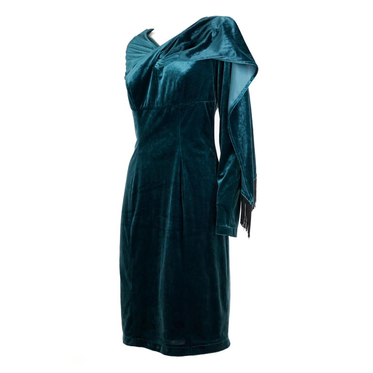 Mugler Velvet Dress For Sale at 1stDibs Mugler Velvet Dress For Sale at 1stDibs