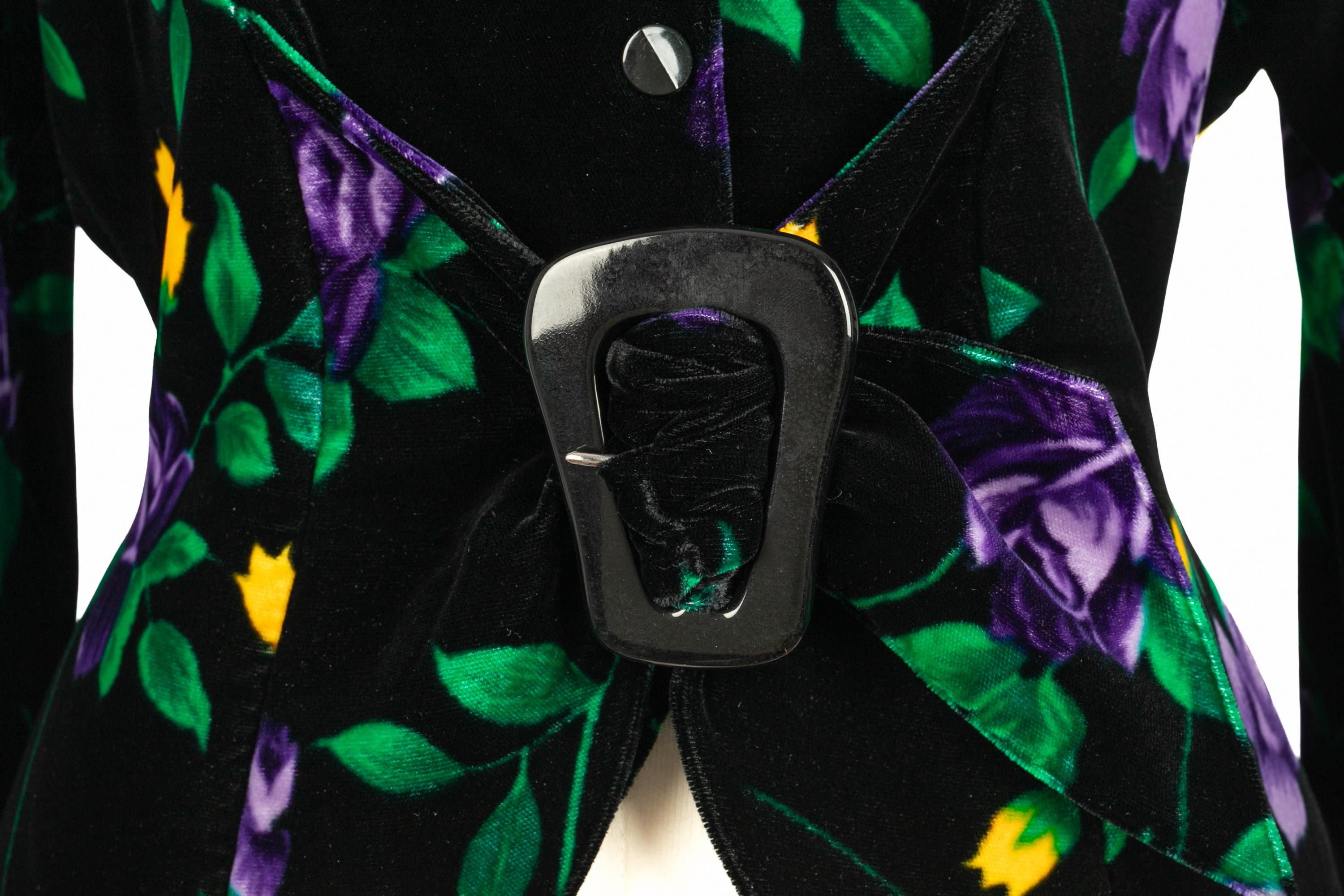 Chaqueta de terciopelo Mugler en venta 2