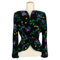 Mugler velvet jacket