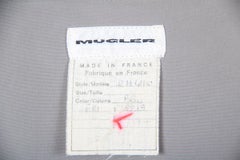 Mugler Vintage Skirt Abstract Print