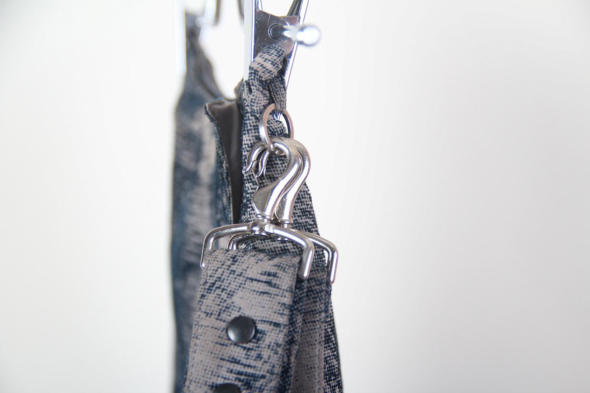 Gray Mugler Vintage Skirt Abstract Print For Sale