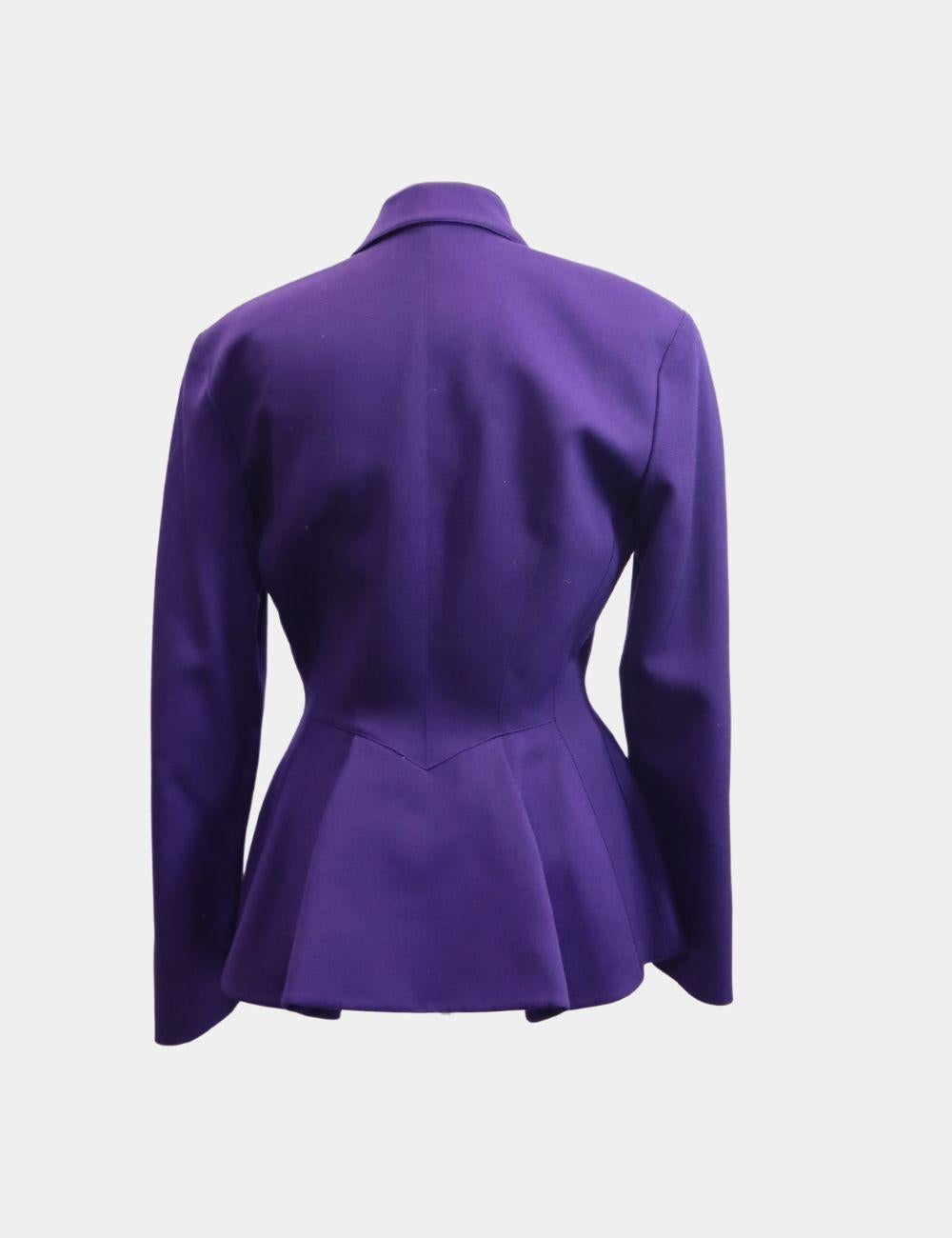 Donna Mugler Vintage Twin Set in lana misura FR 36 in vendita