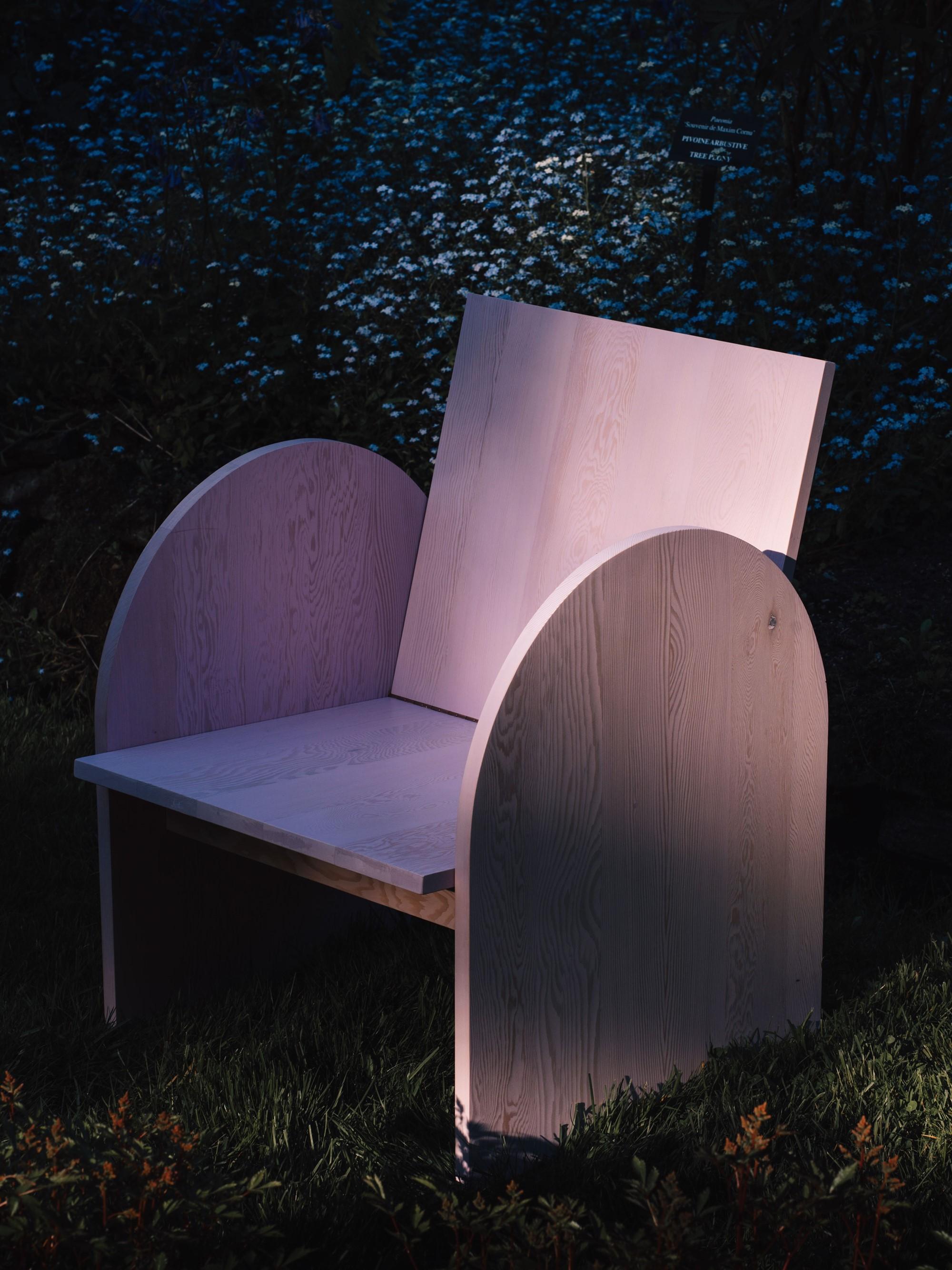 Sillón MUGO - Hecho a mano en Canadá - Le Tenon & la Mortaise en venta 7