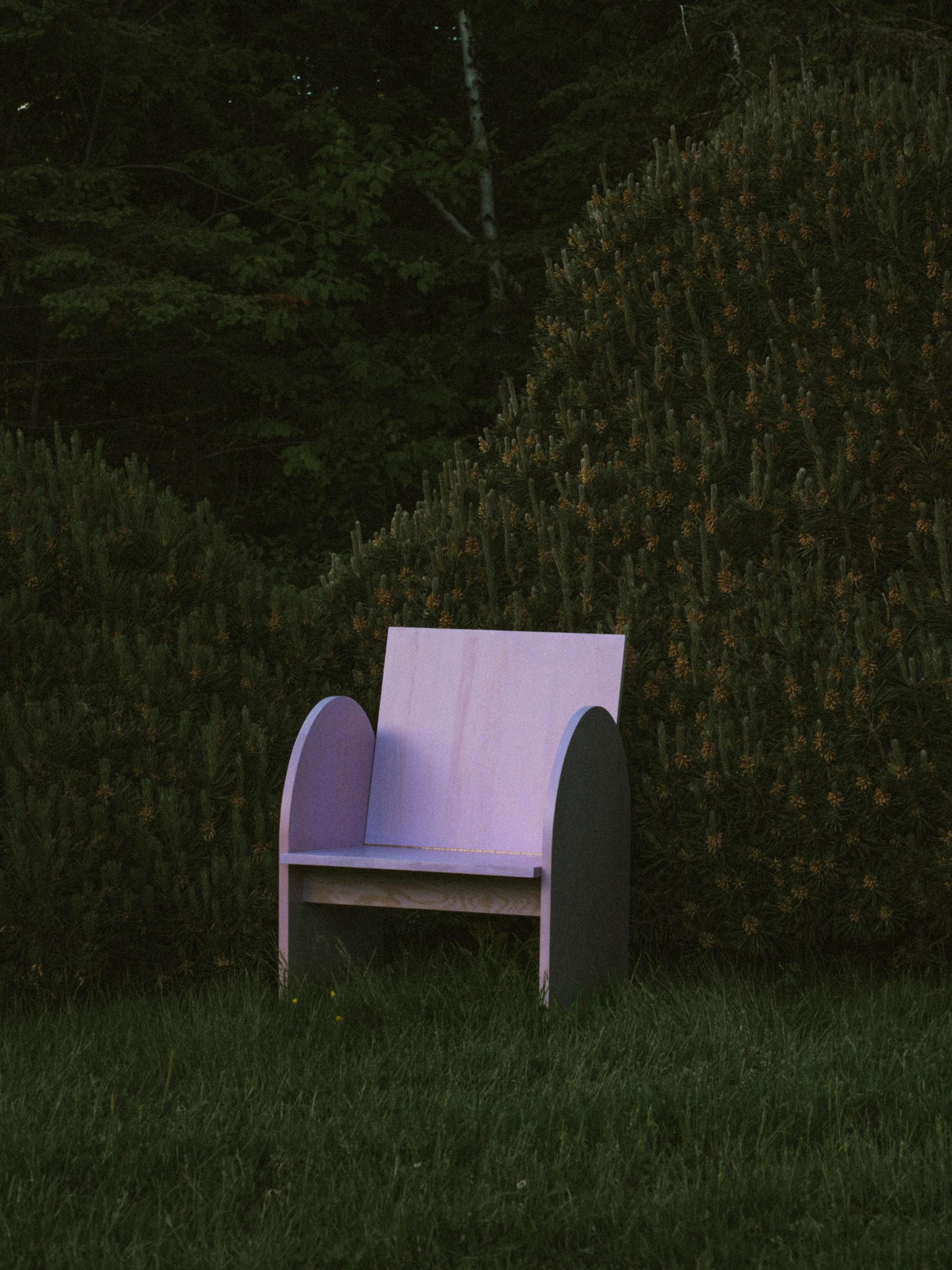 Sillón MUGO - Hecho a mano en Canadá - Le Tenon & la Mortaise en venta 10