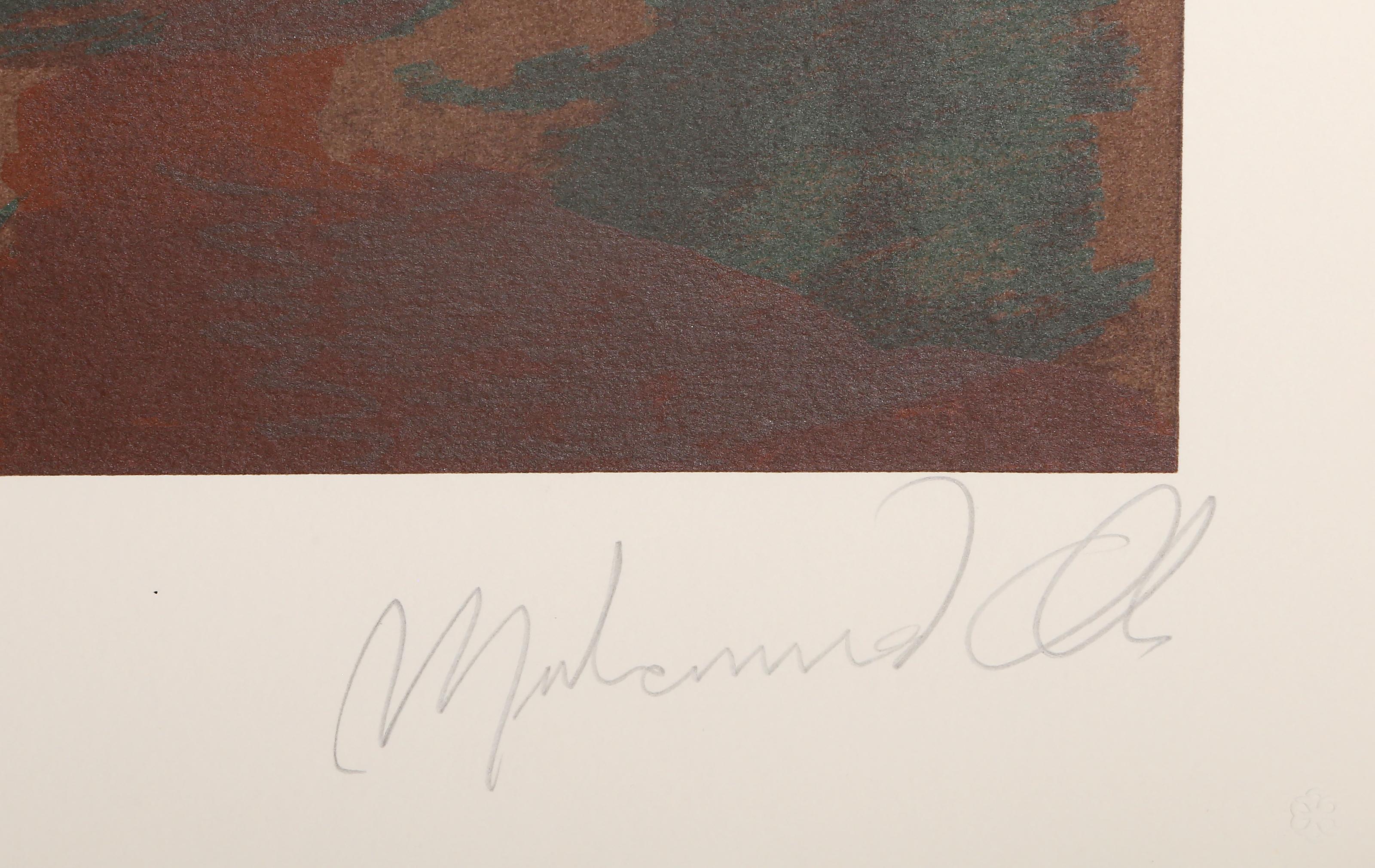 Guiding Light, serigrafia Pop Art di Muhammad Ali alias G&T. in vendita 3