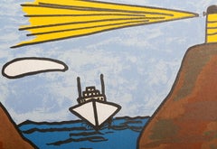 Guiding Light, Pop Art Screenprint by Muhammad Ali