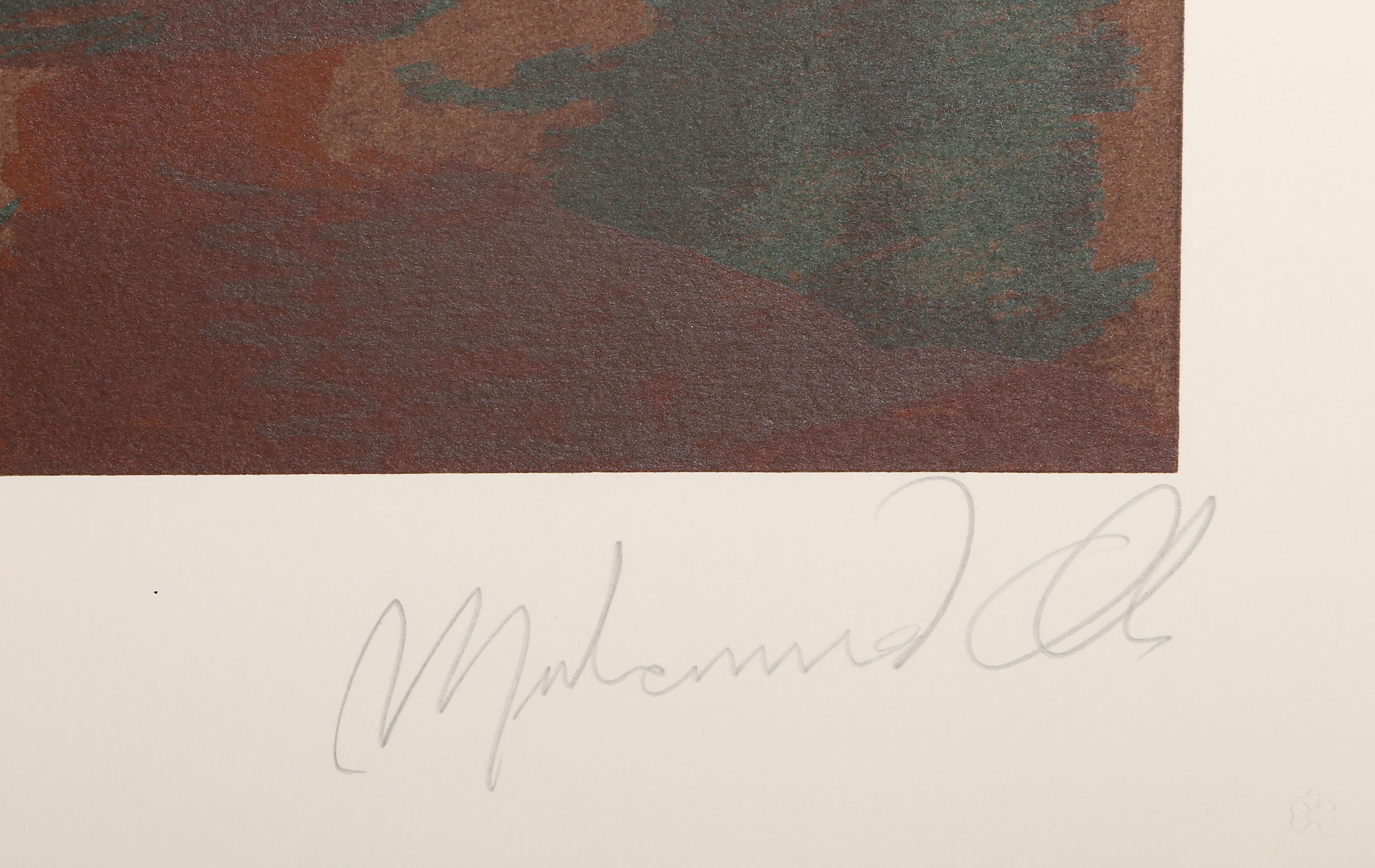 Guiding Light, serigrafía pop art de Muhammad Ali en venta 2