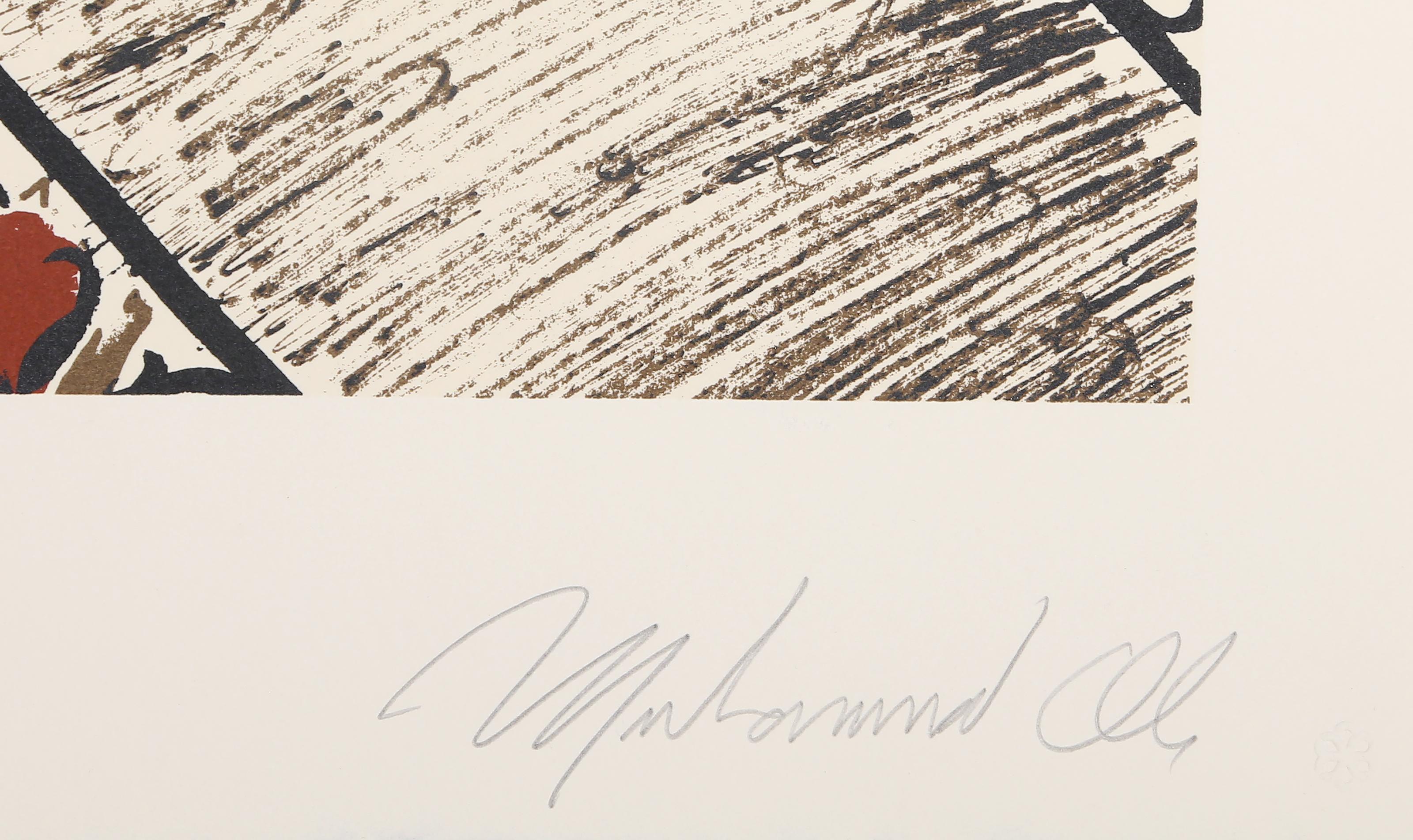 Sting Like a Bee, serigrafia pop art di Muhammad Ali alias G&T. in vendita 4