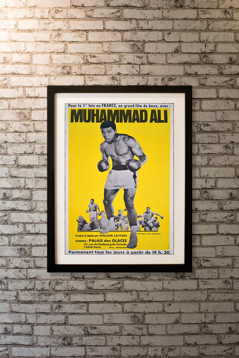 Very rare, only shown in one cinema in all of France (Cinema Palais des Glaces, Paris 75010), Muhammed Ali in '