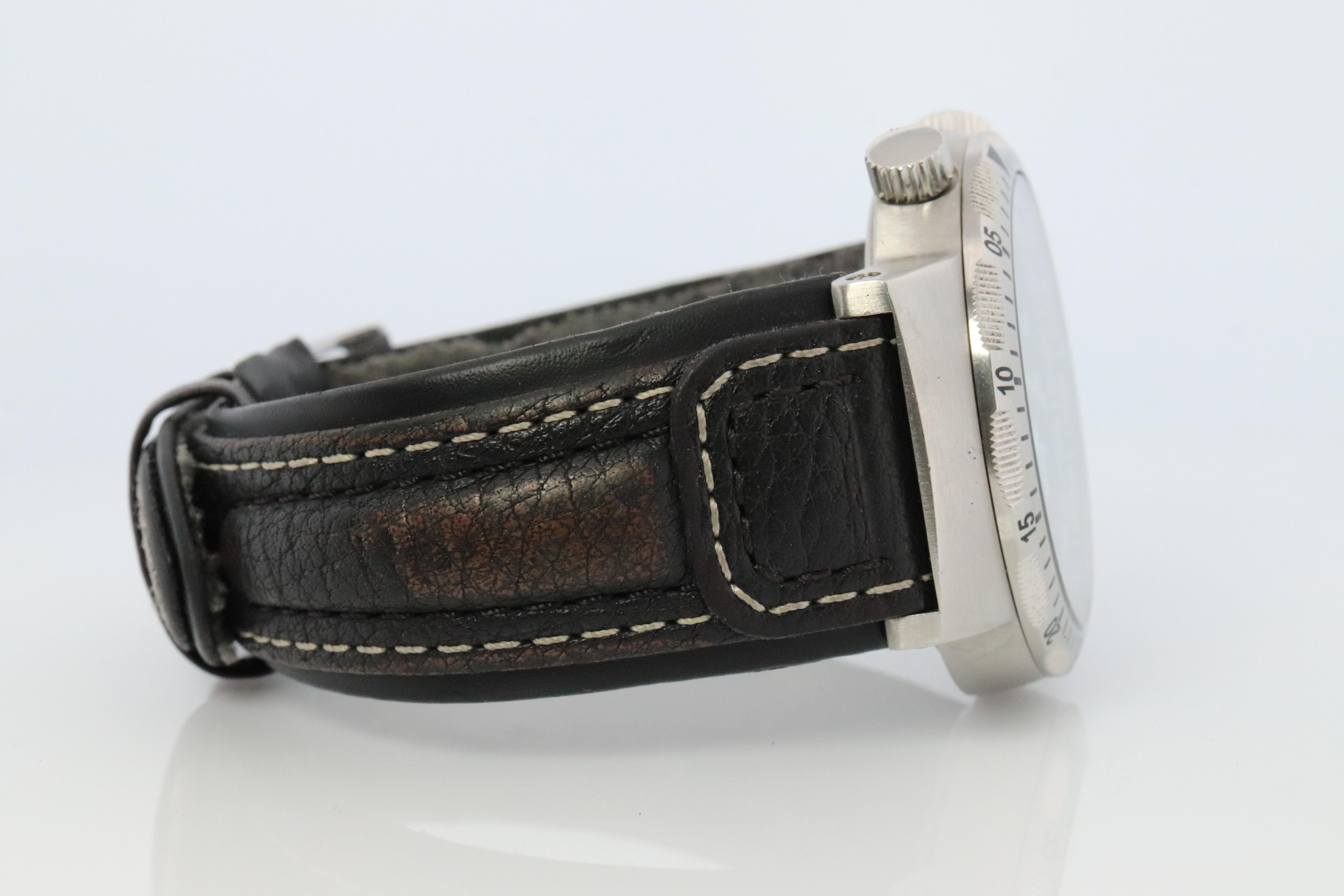 Muhle Glashutte Global Timer Watch. M1-41-13 Lufthansa Cargo Mens Watch. For Sale 3